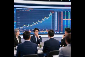 Stocks wait on a decision from the Federal Reserve.