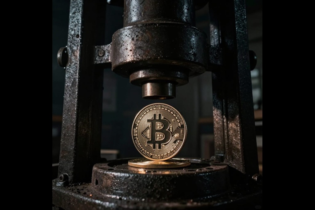 Bitcoin is being pressed down by investors fleeing the crypto market.