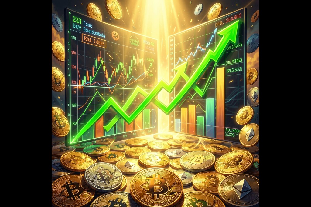 Bitcoin is surging with the wider crypto market after peace talks have begin in Iran. 