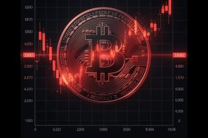 Bitcoin is dropping after risk sentiment climbs.