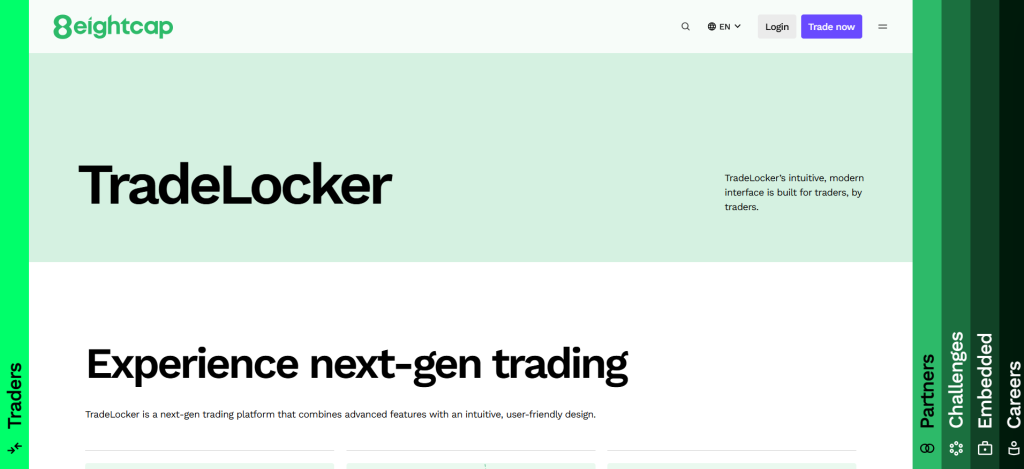 Eightcap TradeLocker