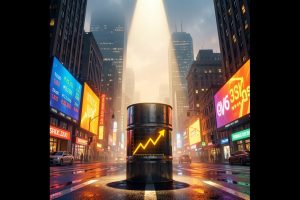 Oil prices are high but stock prices are rising as well.