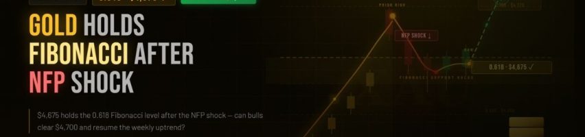 Image for Gold Weekly Outlook: $4,675 Holds Fibonacci Support After NFP Shock – Can Bulls Clear $4,700?