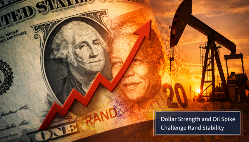 South African Rand Faces Global Headwinds Amid Fed and Oil Surge