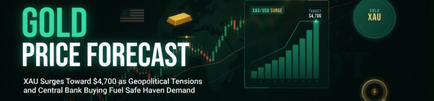 Image for Gold Price Forecast: XAU Surges Toward $4,700 as Geopolitical Tensions and Central Bank Buying Fuel Safe Haven Demand