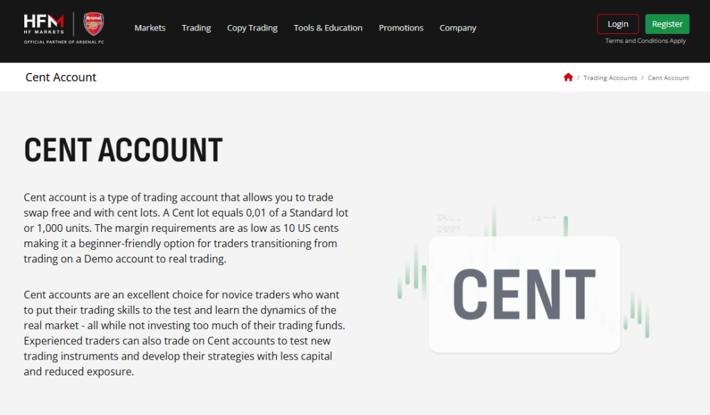 Cent Account