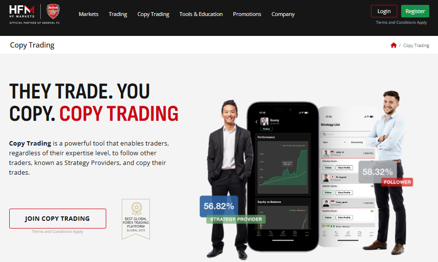 Copy Trading with HFM