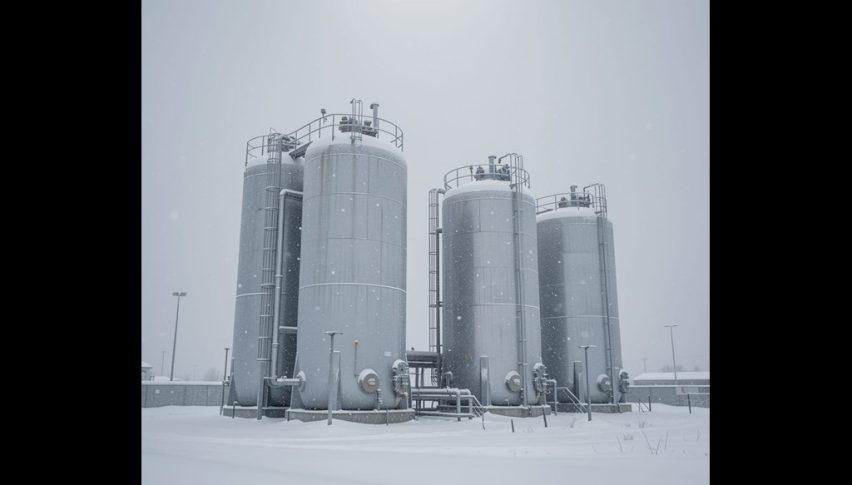LNG rates climb slightly on cold weather snap.