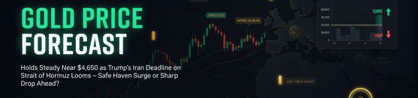 Image for Gold Price Forecast: Holds Steady Near $4,650 as Trump’s Iran Deadline on Strait of Hormuz Looms – Safe Haven Surge or Sharp Drop Ahead?