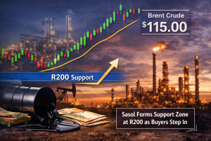 Sasol Shares Rebound as Oil Rally Revives Momentum