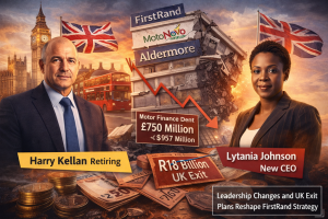 FirstRand Weighs UK Withdrawal as Motor Probe Dent Surges to R18bn