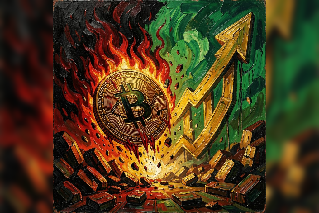 Bitcoin is being pulled down by Middle East tensions but staying elevated due to strong market sentiment.