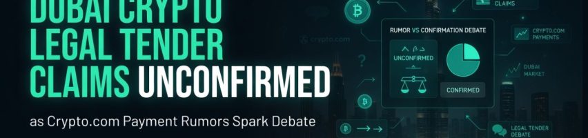 Image for Dubai Crypto Legal Tender Claims Unconfirmed as Crypto.com Payment Rumors Spark Debate