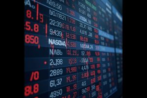 Nasdaq dips on Monday after a blockade in the Strait of Hormuz.