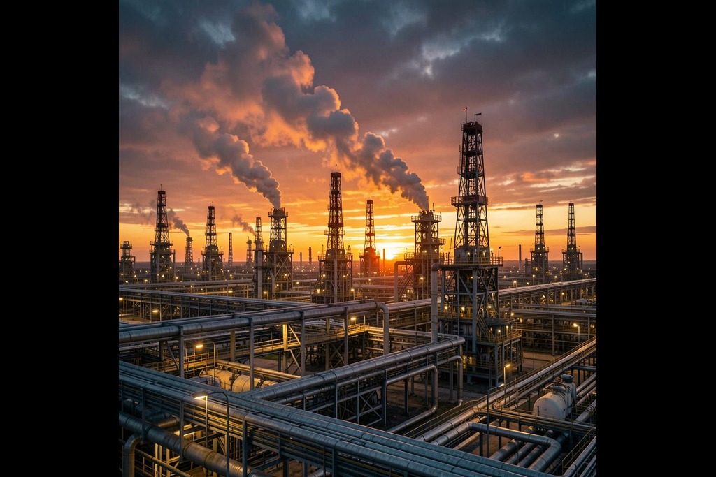 Natural gas is moving lower as production heats up.