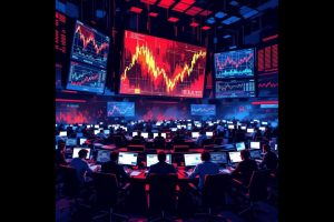 Stocks are climbing as oil prices fall on news of possible peace in Iran.