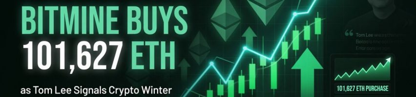 Image for Bitmine Buys 101,627 ETH as Tom Lee Signals Crypto Winter Could End Sooner Than Expected