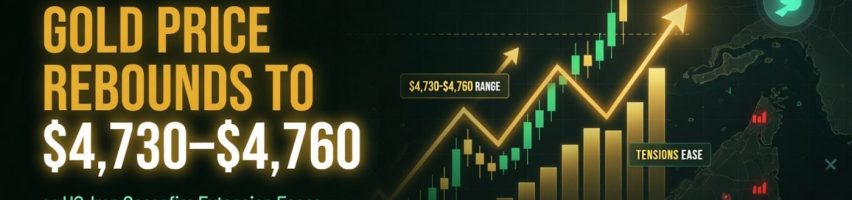 Image for Gold Price Rebounds to $4,730–$4,760 as US-Iran Ceasefire Extension Eases Tensions – $4,780 Breakout Next?