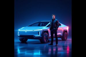 Tesla stock is down after comments from CEO Elon Musk.