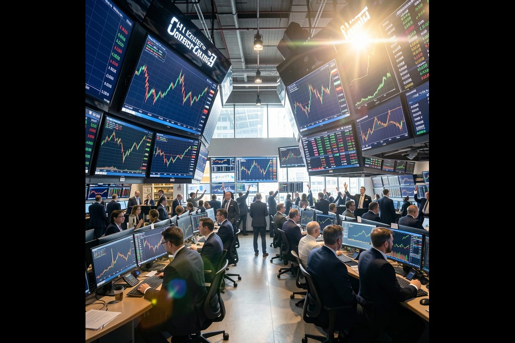 Stocks mostly high on Friday as tech niche soars.