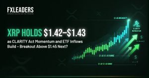 XRP Holds $1.42–$1.43 as CLARITY Act Momentum and ETF Inflows Build – Breakout Above $1.45 Next?