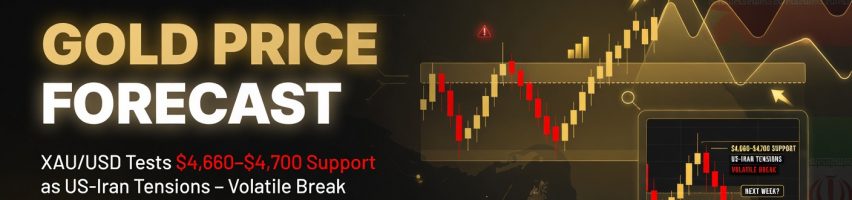 Image for Gold Price Forecast: XAU/USD Tests $4,660–$4,700 Support as US-Iran Tensions