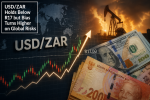 Rand Weakens Below R17 as Global Risks and Oil Prices Rise