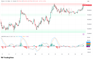 Bitcoin Eyes $80,000 Milestone as Institutional Demand Offsets Bearish Macro Forecasts