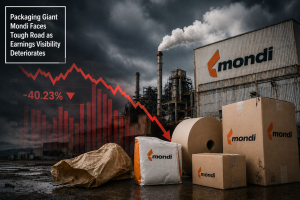 Mondi Shares Slide Amid Downgrade, Plant Closures, and Industry Headwinds