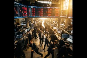 Stocks fell for the most part on Wednesday as oil prices rose and the fear gauge increased.
