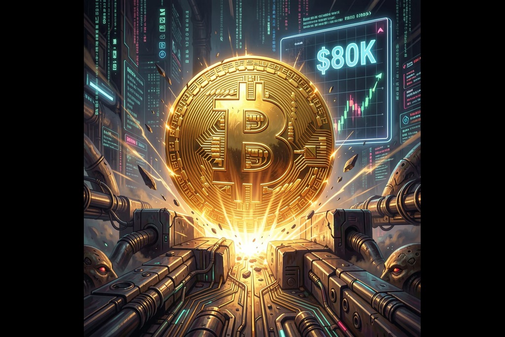 Bitcoin fell below $80K earlier today.