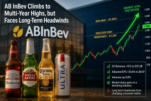 Beer Giant Rallies on Earnings Strength Despite Weak Industry Trends