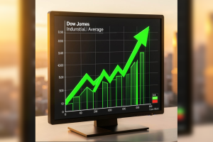 Dow Jones rose higher as Nasdaq hit a fresh high.