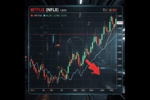 Netflix stock fell after its director sold off hundreds of thousands of shares.