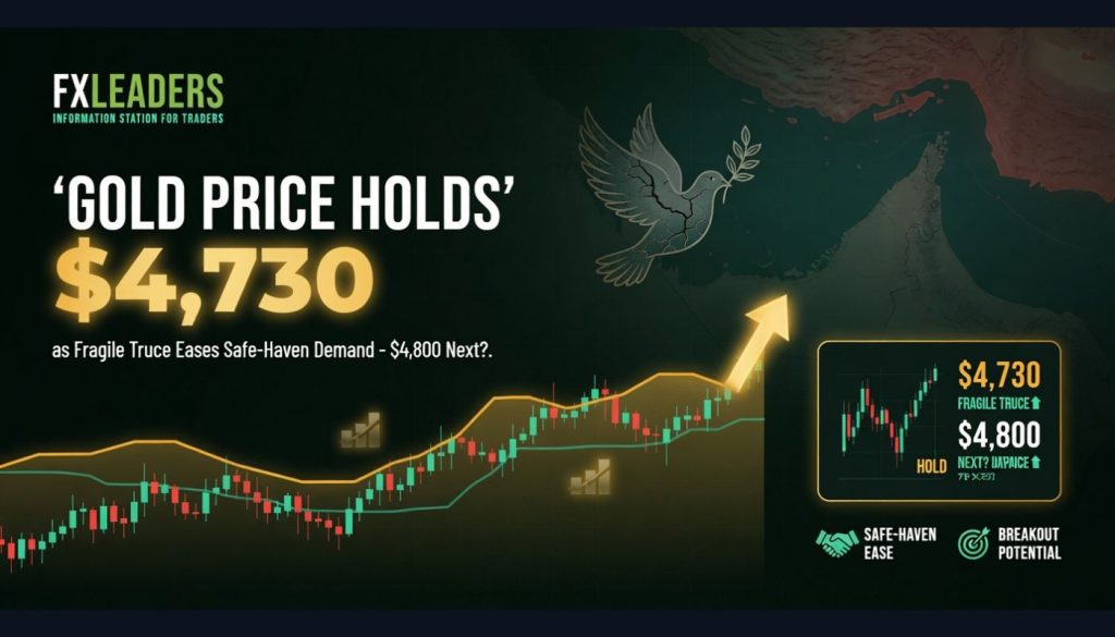 Gold Price Holds $4,730 as Fragile Truce Eases Safe-Haven Demand – $4,800 Next?