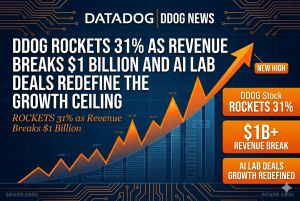 DDOG Rockets 31% as Revenue Breaks $1 Billion and AI Lab Deals Redefine the Growth Ceiling