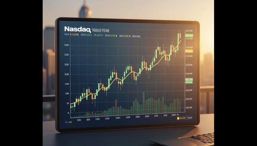 The Nasdaq Composite is barely moving Monday.