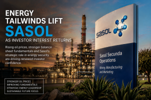 Sasol Rises on Crude Strength and Renewed Market Confidence