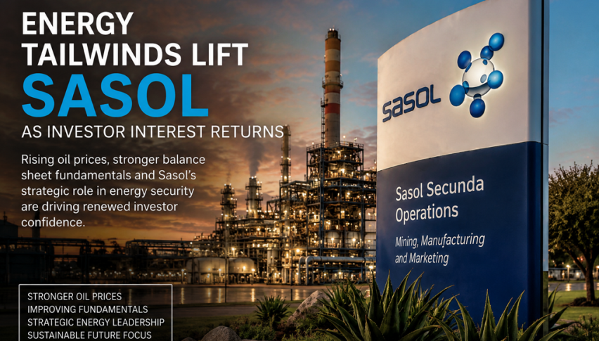 Sasol Rises on Crude Strength and Renewed Market Confidence