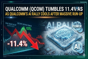 Qualcomm (QCOM) Stock Tumbles 11.4% as Qualcomm’s AI Rally Cools After Massive Run-Up