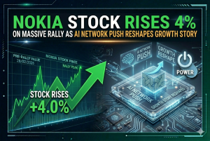 Nokia Stock Rises 4% on Massive Rally as AI Network Push Reshapes Growth Story