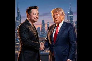 Elon Musk is joining Donald Trump and several executives on a trip to China.