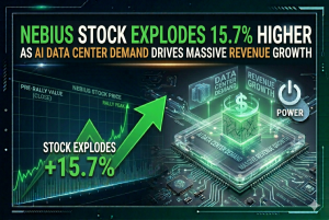 Nebius Stock Explodes 15.7% Higher as AI Data Center Demand Drives Massive Revenue Growth