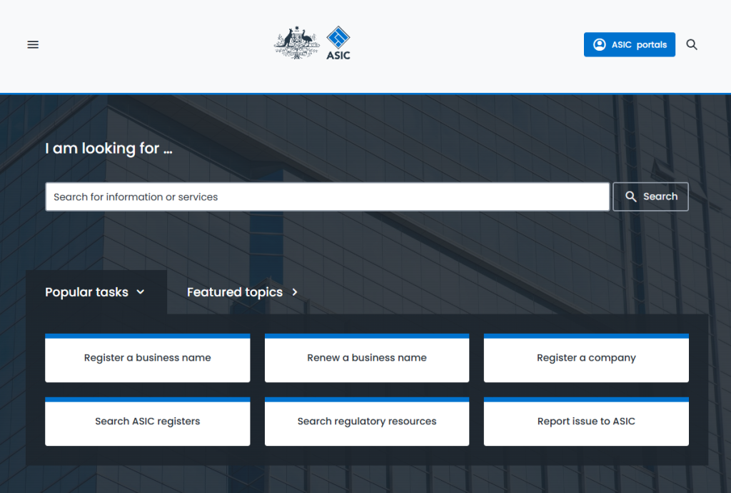 Australian Securities and Investments Commission (ASIC) - Australia