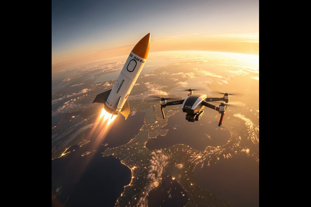 Google and SpaceX are partnered to produce projects together that could result in orbital data centers.