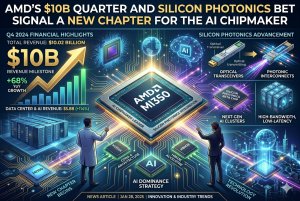 AMD's $10B Quarter and Silicon Photonics Bet Signal a New Chapter for the AI Chipmaker