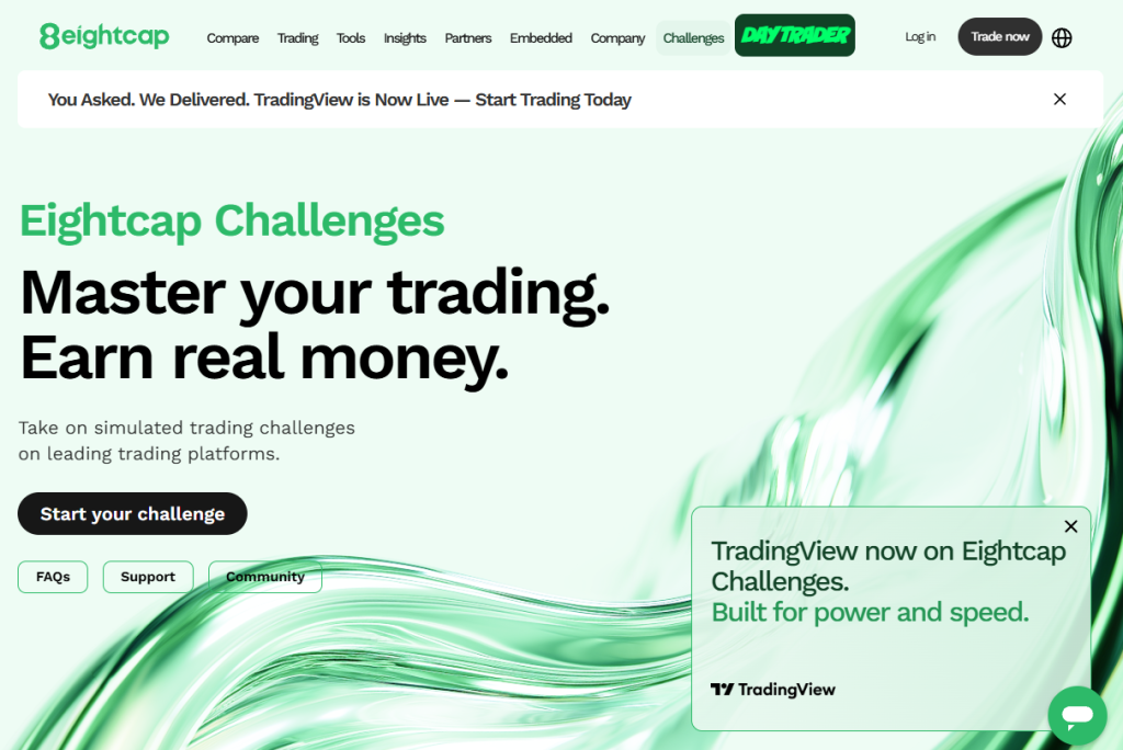 Eightcap Challenges
