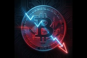 Bitcoin is falling fast alongside a wide market downturn.