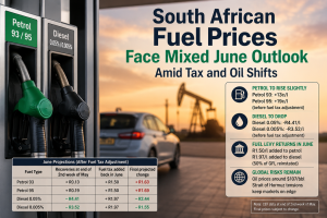 South African Fuel Prices Face Mixed June Outlook Amid Tax and Oil Shifts
