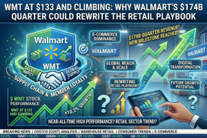 WMT at $133 and Climbing: Why Walmart's $174B Quarter Could Rewrite the Retail Playbook